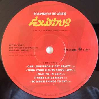 4LP/2SP/Zestaw pudełkowy Bob Marley & The Wailers: Exodus (The Movement Continues...)