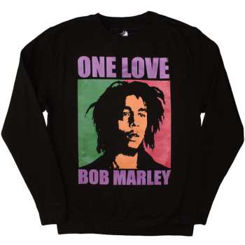 Merch Bob Marley & The Wailers: Bob Marley Unisex Sweatshirt: One Love (oversized) (small) S