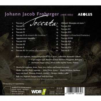 CD Bob van Asperen: Toccatas & Motets