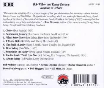 CD Kenny Davern: Reunion At Arbors