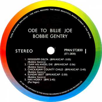 LP Bobbie Gentry: Ode To Billie Joe LTD