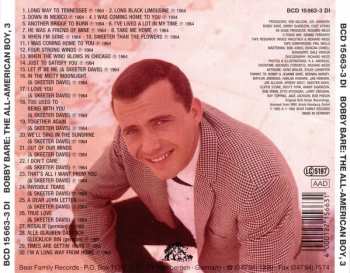4CD/Zestaw pudełkowy Bobby Bare: All-American Boy