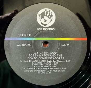 LP Bobby Matos And The Combo Conquistadores: My Latin Soul