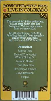 2LP Bob Weir: Live In Colorado Vol. 2