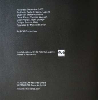 CD Bobo Stenson Trio: Cantando