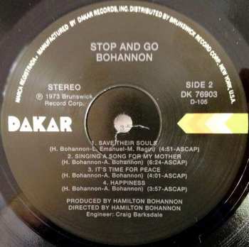 LP Hamilton Bohannon: Stop & Go