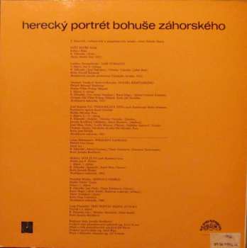LP Bohuš Záhorský: Herecký Portrét