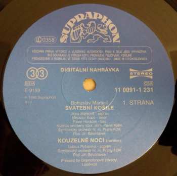 LP Bohuslav Martinů: The Spectre's Bride / Nipponari / Magic Nights