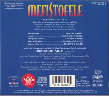 2CD/Zestaw pudełkowy Riccardo Muti: Mefistofele
