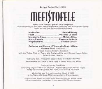 2CD/Zestaw pudełkowy Riccardo Muti: Mefistofele