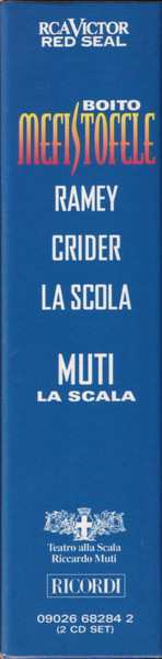 2CD/Zestaw pudełkowy Riccardo Muti: Mefistofele