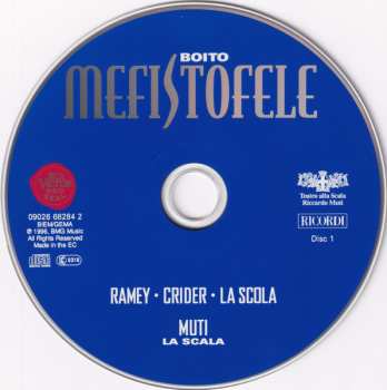 2CD/Zestaw pudełkowy Riccardo Muti: Mefistofele