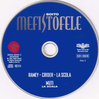 2CD/Zestaw pudełkowy Riccardo Muti: Mefistofele