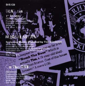 CD Bomb The Bass: Into The Dragon