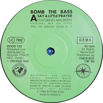 LP Bomb The Bass: Say A Little Prayer