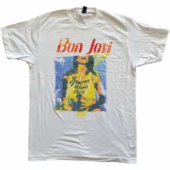 Merch Bon Jovi: Koszulka Slippery When Wet Original Cover 