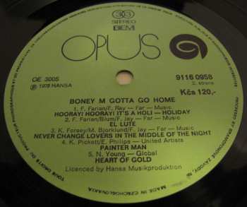 LP Boney M.: Gotta Go Home
