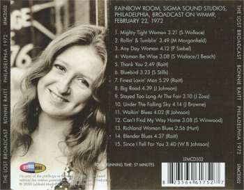 CD Bonnie Raitt: The Lost Broadcast Philadelphia 1972