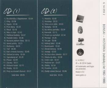2CD Bonsai: Historka (Nahrávky Z Let 1982-1988)