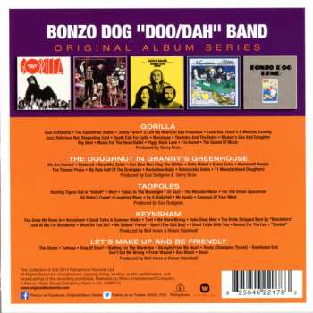 5CD/Zestaw pudełkowy Bonzo Dog Doo-Dah Band: Original Album Series
