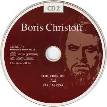 10CD/Zestaw pudełkowy Boris Christoff: Teufel, Mönch And Zar