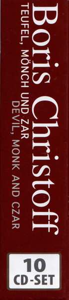 10CD/Zestaw pudełkowy Boris Christoff: Teufel, Mönch And Zar