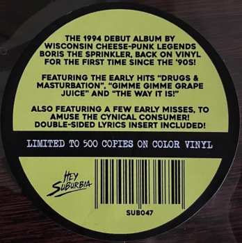 LP Boris The Sprinkler: 8 Testicled Pogo Machine