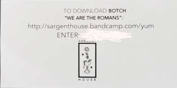 2LP Botch: We Are The Romans