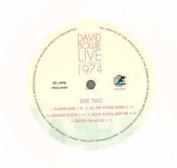 2LP David Bowie: Live Los Angeles 1974 NUM | CLR