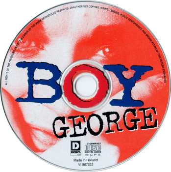 CD Boy George: Everything I Own