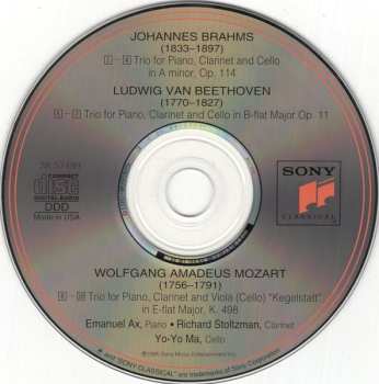 CD Ludwig van Beethoven: Trios For Piano, Clarinet & Cello