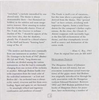 CD Johannes Brahms: Symphony No.1/ Haydn Variations