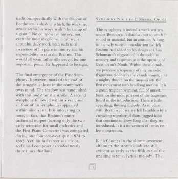 CD Johannes Brahms: Symphony No.1/ Haydn Variations