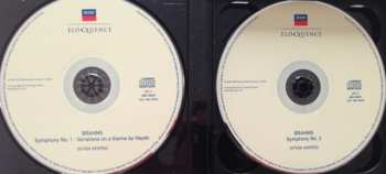4CD Johannes Brahms: Symphonies Nos 1-4 / Serenades 1 & 2 / Variations On A Theme By Haydn