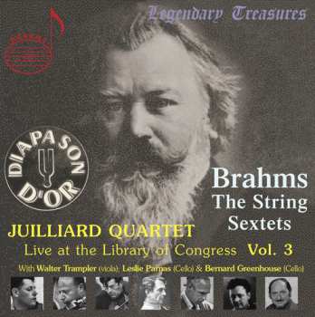 Album Johannes Brahms: The String Sextets. Live At The Libray Of Congress Vol. 3