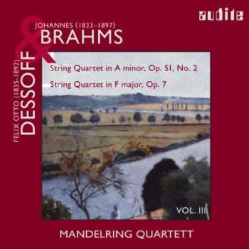 Album Brahms / Manderling Quartet: String Quartet