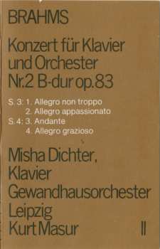 Zestaw pudełkowy/2MC Johannes Brahms: Die Klavierkonzerte