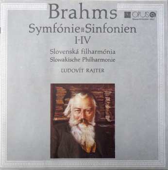 4LP/Zestaw pudełkowy Johannes Brahms: Symfónie · Sinfonien I-IV
