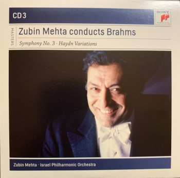 4CD/Zestaw pudełkowy Johannes Brahms: Zubin Mehta Conducts Brahms (Symphonies Nos. 1-4 • Tragic Overture • Haydn Variations)