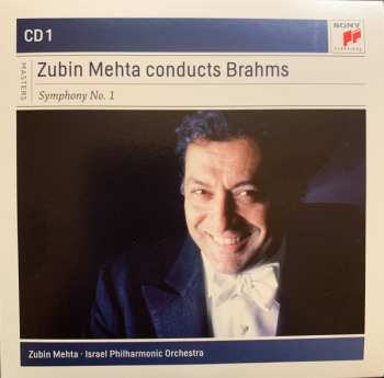 4CD/Zestaw pudełkowy Johannes Brahms: Zubin Mehta Conducts Brahms (Symphonies Nos. 1-4 • Tragic Overture • Haydn Variations)