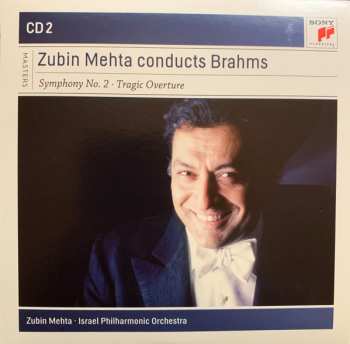 4CD/Zestaw pudełkowy Johannes Brahms: Zubin Mehta Conducts Brahms (Symphonies Nos. 1-4 • Tragic Overture • Haydn Variations)