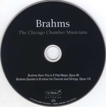 CD Johannes Brahms: Brahms