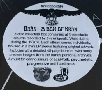 3CD/Zestaw pudełkowy Brân: A Box Of Brân