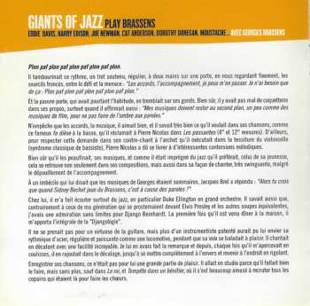 2CD Clark Terry: Georges Brassens & Le Jazz