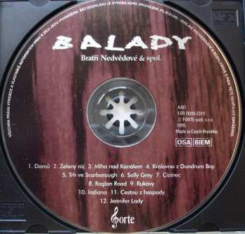 CD Nedvědi: Balady