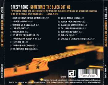 CD Breezy Rodio: Sometimes The Blues Got Me