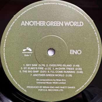 LP Brian Eno: Another Green World