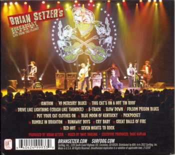 CD Brian Setzer: Rockabilly Riot! Live From The Planet