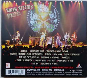 CD Brian Setzer: Rockabilly Riot! Live From The Planet