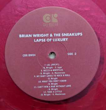 LP Brian Wright: Lapse Of Luxury CLR
